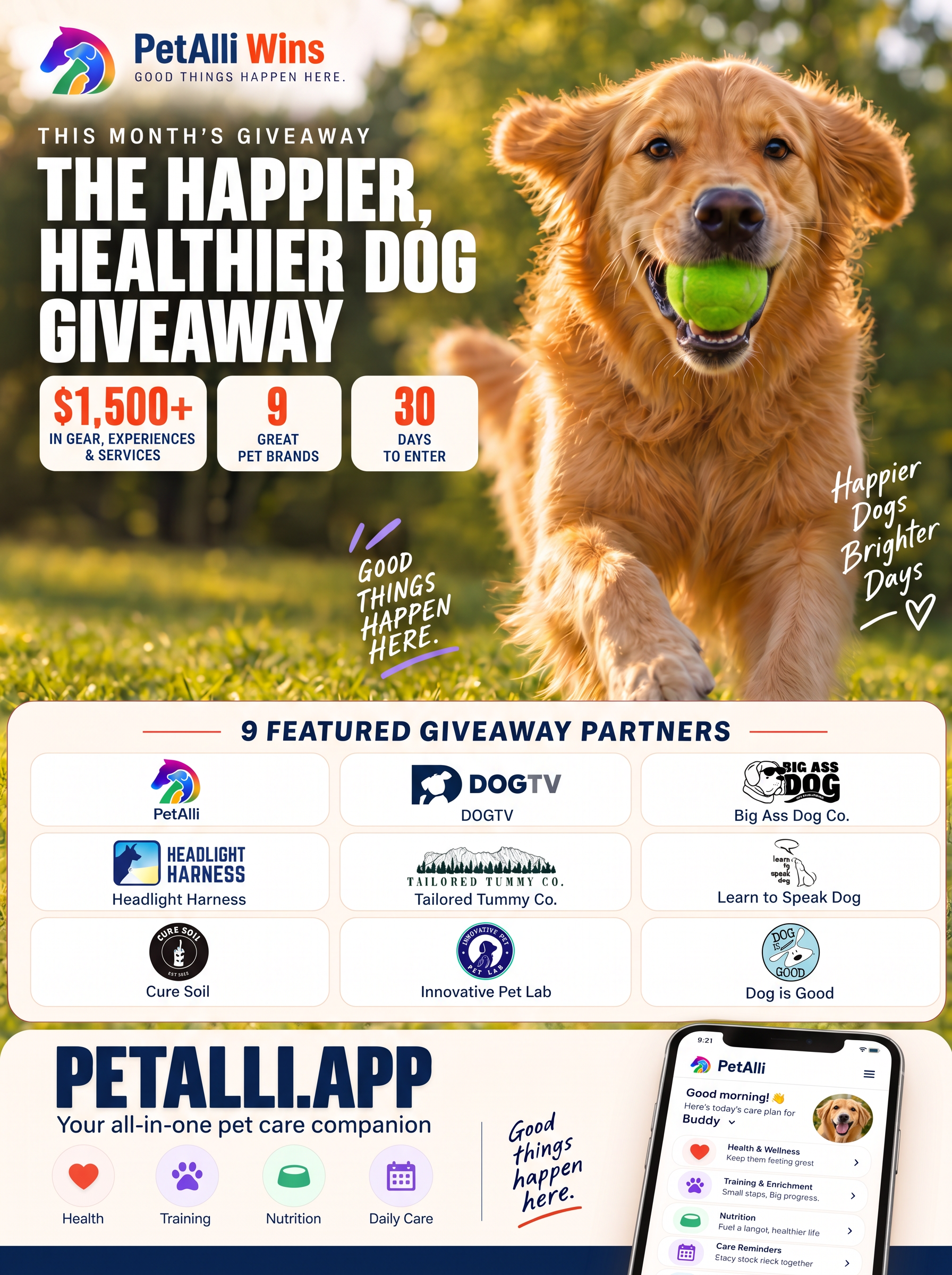 The Happier, Healthier Dog Giveaway
